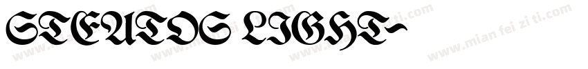 STEATOS LIGHT字体转换